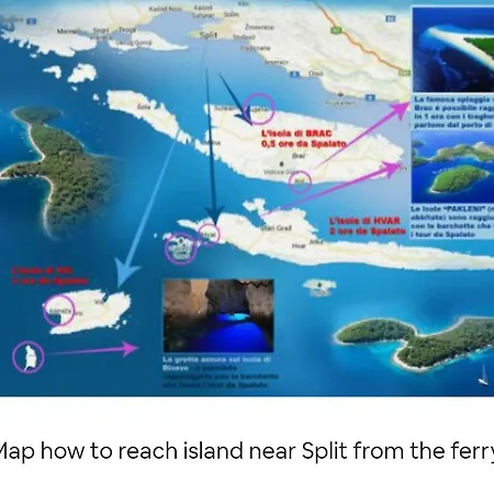 Lodore Del Mare At Beautiful Znjan Apartamento